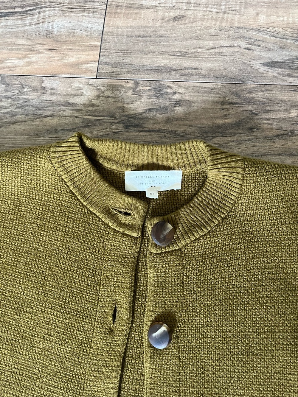 Sézane Valerio Sweater Jacket XS - Picture 7 of 10